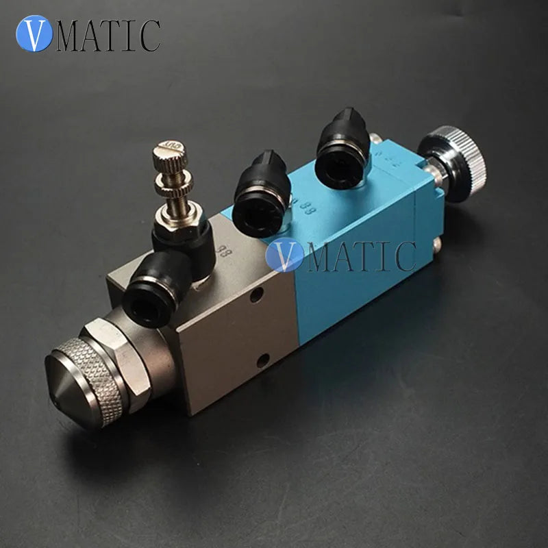 Precision Single Component Needle Dispensing Valve For Silicone, UV Glue, Anaerobic Adhesive & VC-46 High-Pressure Grease Spray