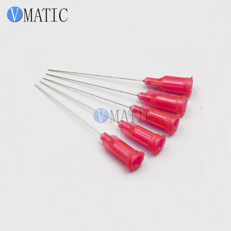 Free Shipping 1.5'' 25G TE Premier Glue Luer Lock Dispensing Needle Tips 1-1/2 Inch