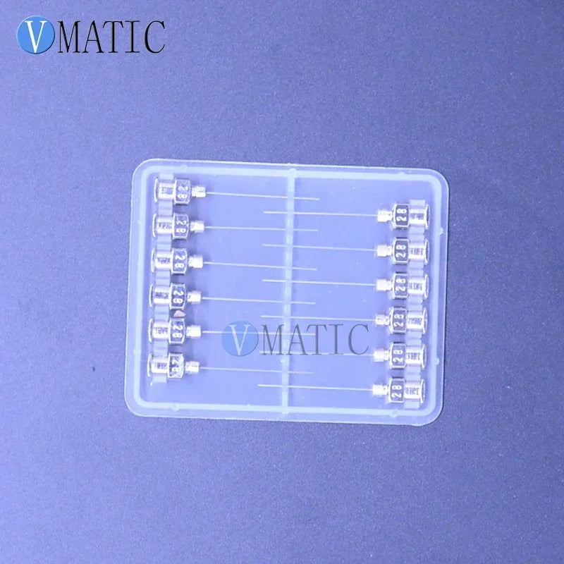 ‌12Pcs 28G Blunt Dispensing Needles | 1 Inch Micro Tips for Lab/Electronics Free Shipping‌