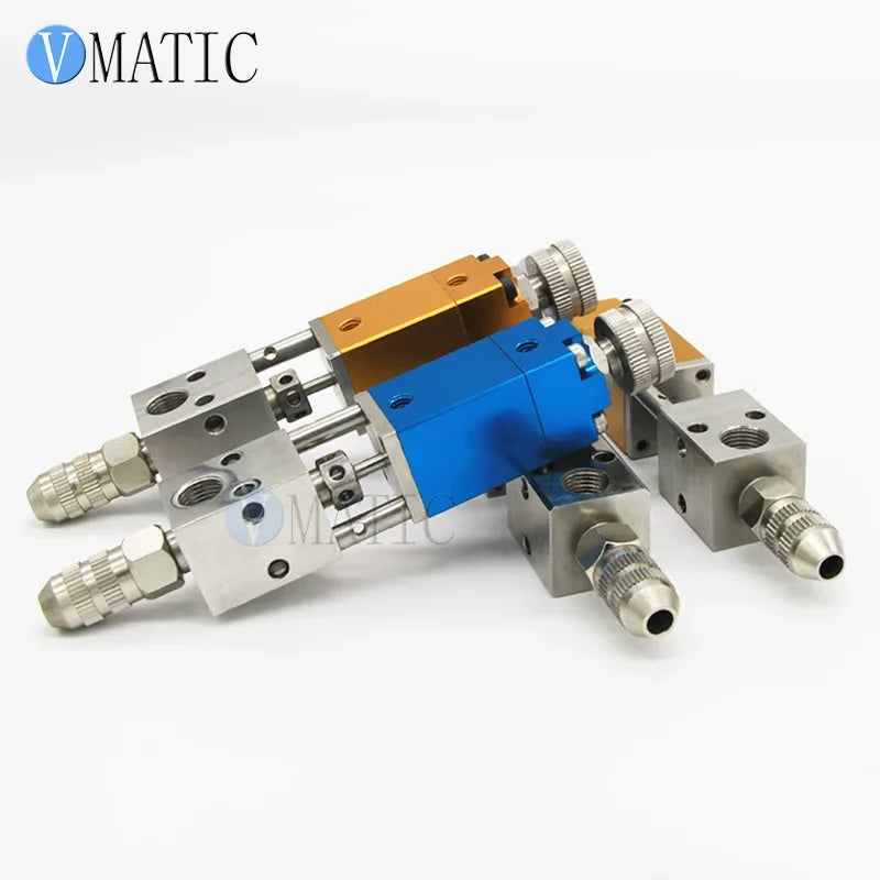 Free Shipping High Precision Needle Off Medium-High Viscosity Fluid Dispensing Valve Glue Dispense Nozzle Valve