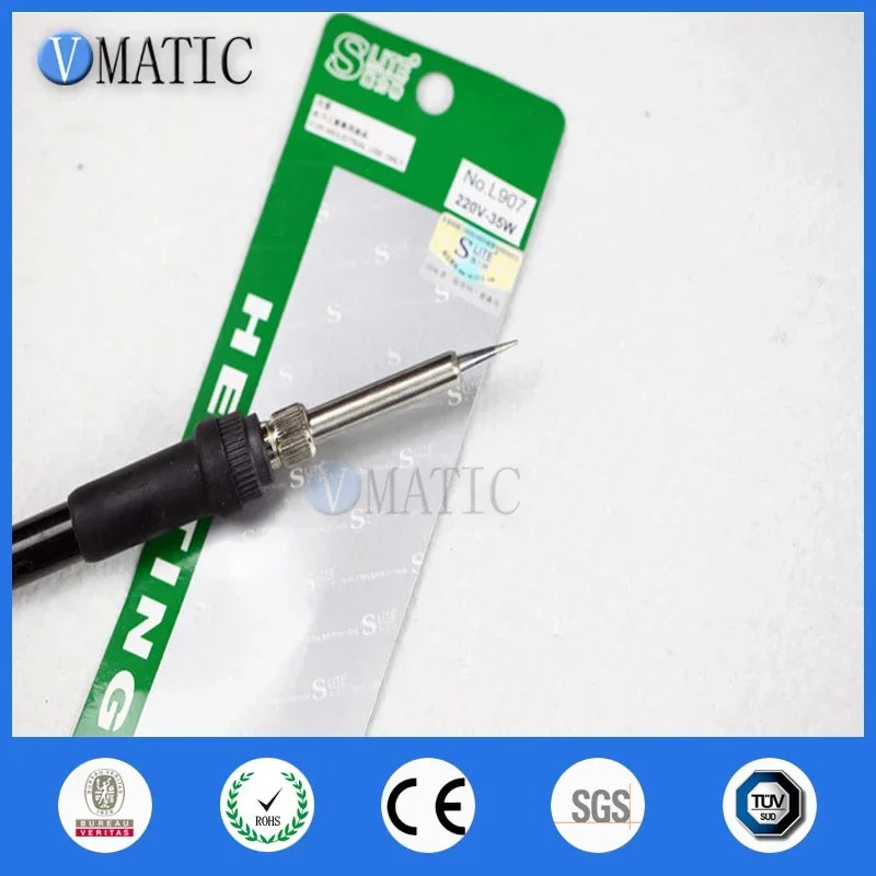 Free Shipping Internal Heating Soldering Iron 907 35W 220V Electronics Solder Tool Pencil Ceramic Heater Long Life Tip