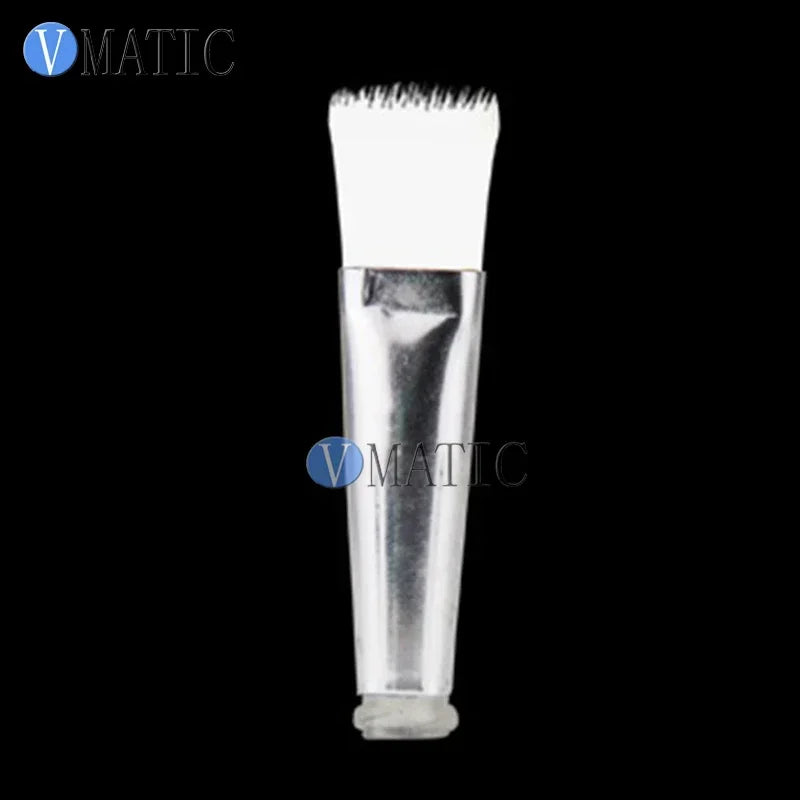 Free Shipping 10Pcs 18G Flat 11mm Width Glue Dispensing Needle Brush Tips
