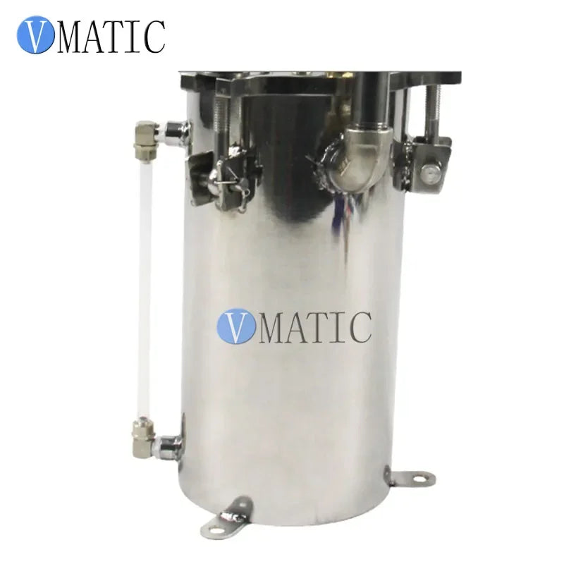 Free Shipping Stainless Steel Liquid Glue Pressure Tank Glue Dispensing System With Liquid Level