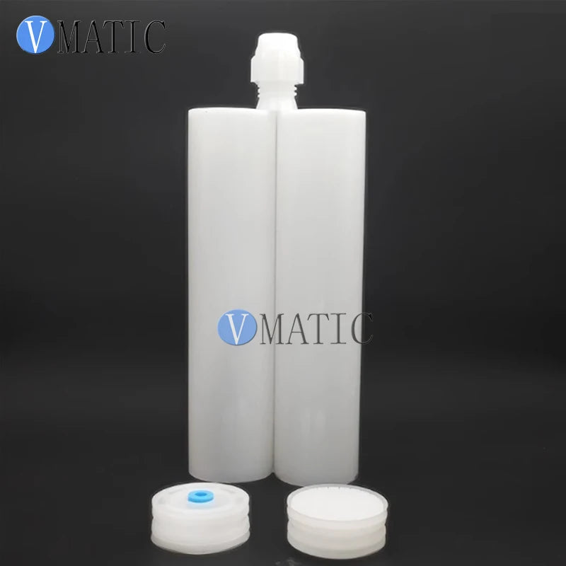 Free Shipping Two Component Cartridge 1:1 For 600ml 600cc Plastic Dispensing Gun Cartridge