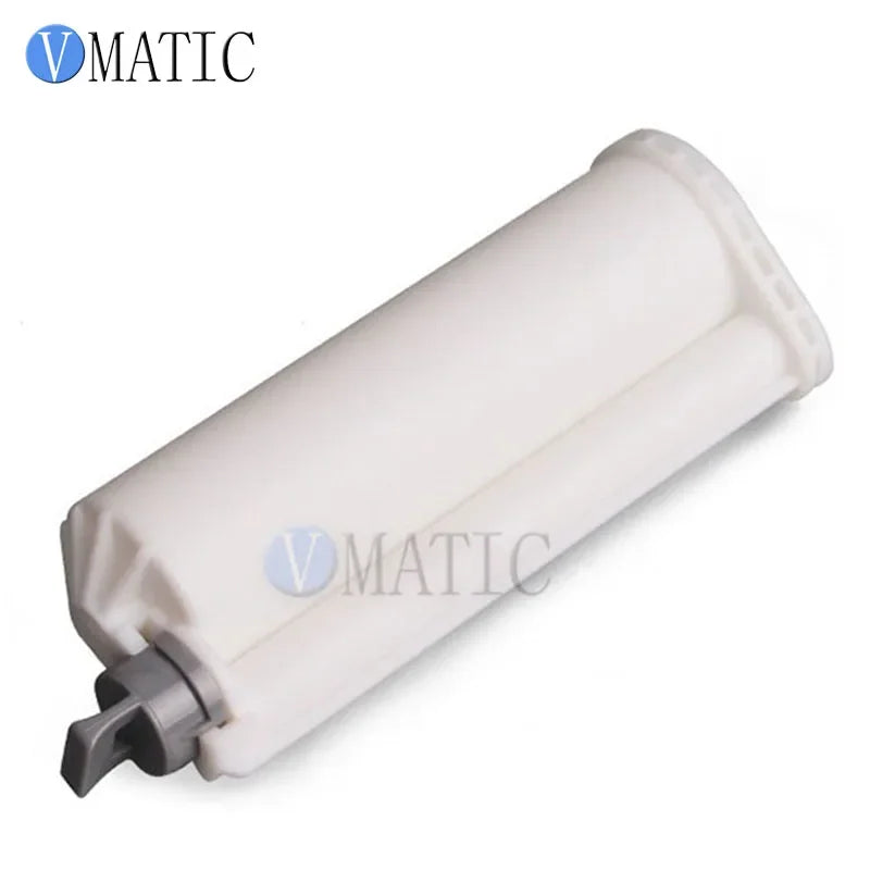 Free Shipping 2Pcs AB Epoxy Gun Cartridge 50 ml Syringe 10:1 Two Component Caulking Cartridge 10:1