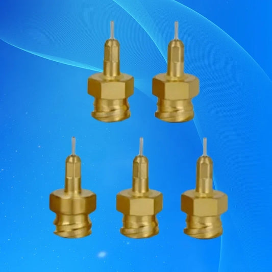 【Free Shpg】Precision Hot Melt Needle | Threaded SS Nozzle | Heat-Resist Metal Tip | Dispenser Parts