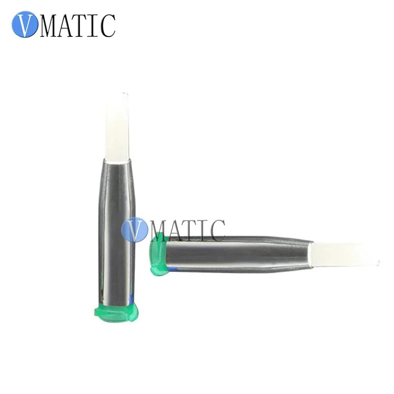 ‌18G Dual Thread Dispensing Needle | 4mm Round Tip with EFD Soft Brush for PCB/SMD Assembly (Anti-Clog + ISO) Free Shipping & Tr