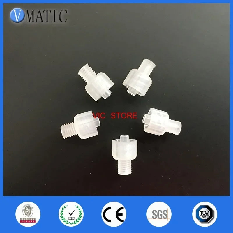 Free Shipping Quality 100Pcs Male Luer Tapered Syringe Fitting Connector (Polyprop) Luer Lock Tapered Connector