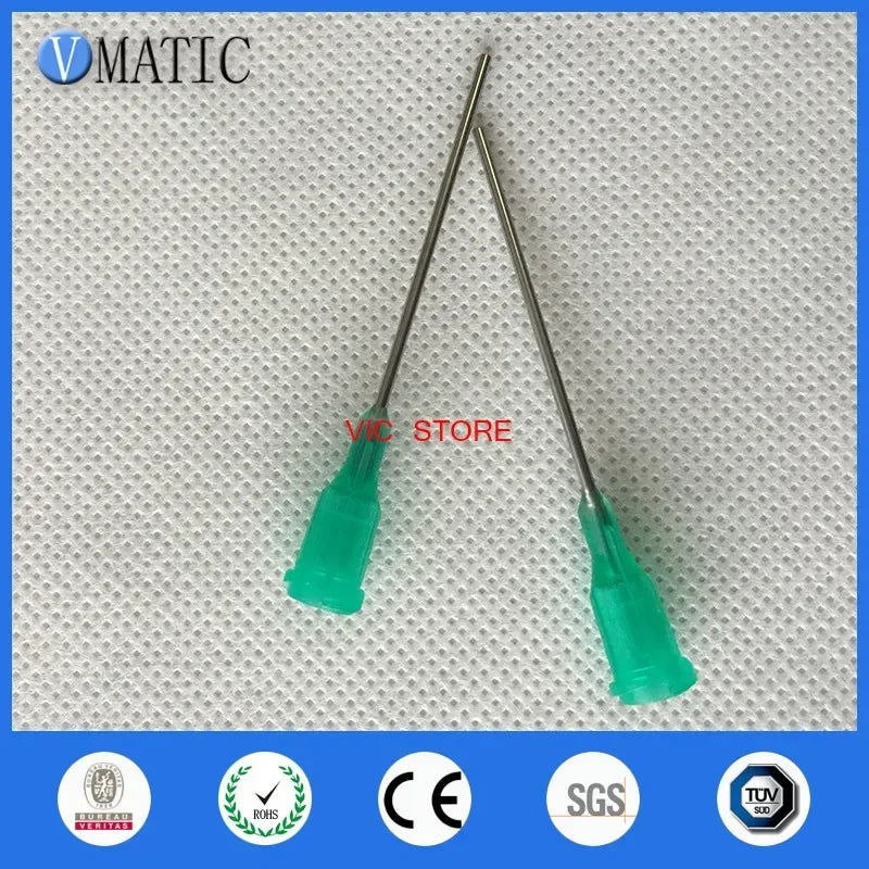 ‌18G Industrial Blunt Dispensing Needles 100PCS | 1" Stainless Steel Tips for SMT Free Shipping‌