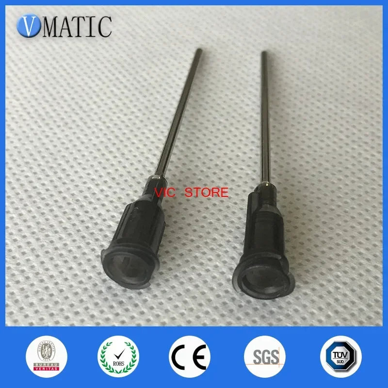 Free Shipping 16G 2'' Dispensing Needles Tips For Syringe 100Pcs/Bag Dispense Needle Tips 2 Inch