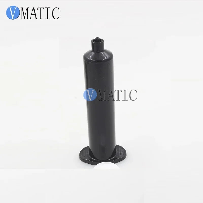 Free Shipping 10Pcs 30cc 30ml Glue Dispensing Black UV Syringe Us Style Adhesive Dispenser Pneumatic Syringe