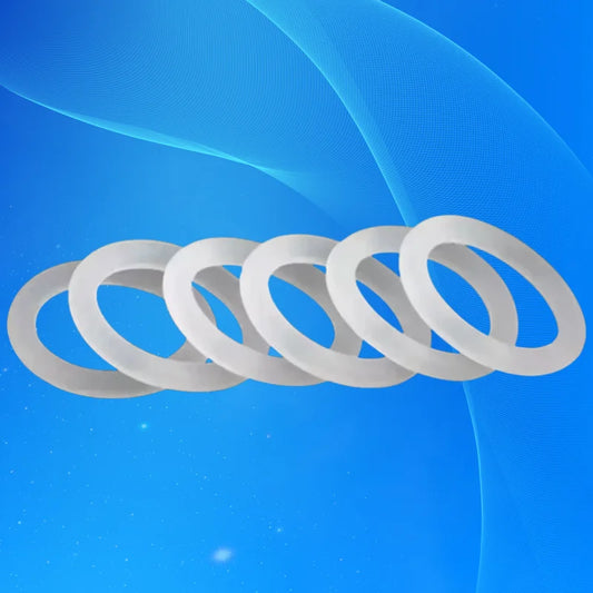 White Silicone Ring Gasket CS 1-2.4mm OD5 ~ 90mm Food Grade Waterproof Washer Rubber Insulate o-ring rubber ring