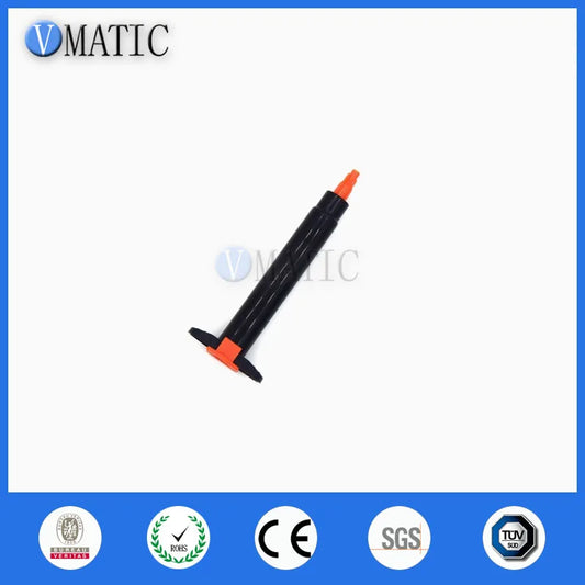 Free Shipping 2500 Sets/Lot 3cc 3ml UV Black Dispensing Pneumatic Syringe Barrel With Piston/Stopper/End Cap Dispenser Syringe