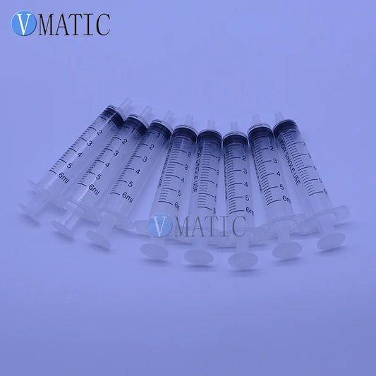 High Quality Non-Sterilized 6Cc/Ml Manual Glue Dispensing Syringe Applicator Glue Dispensing Syringe