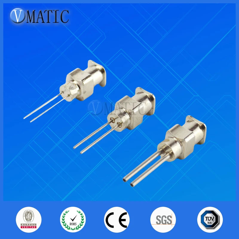 Free Shipping 12Pcs 1/2'' Inch 8G-27G Twin Type All Stainless Steel Needle