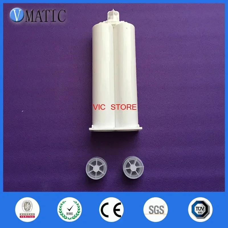‌AB Glue Dual Cartridge Gun | 50ml(2:1) High-Precision Mixing for Epoxy & Silicone‌