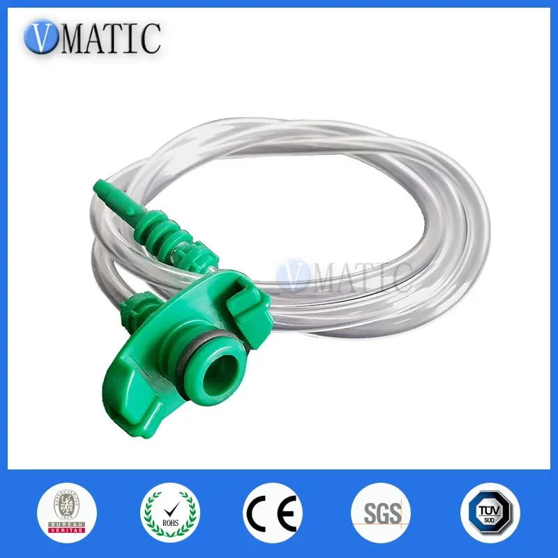 Free Shipping EFD Glue Dispensing Dispenser 3cc ml Pneumatic Syringe Barrel Valve Robot Adapter