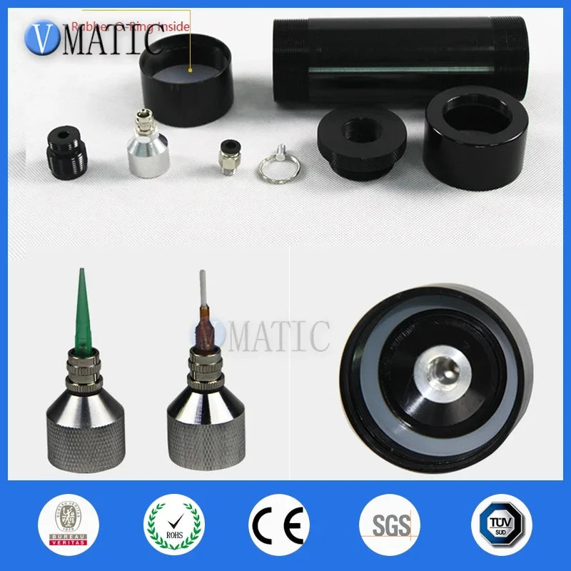 Free Shipping Toothpaste Type Adhesive Tube Aluminium Alloy Glue Dispensing Syringe Cartridge