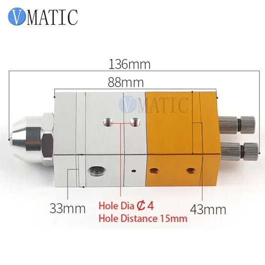Dual Cylinder Dispensing Valve ▶ 1:1-5:1 Ratio Adjustable 🚚 High Flow 50L/min