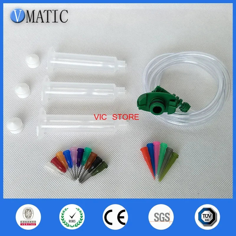 30ml Industrial Pneumatic Dispensing System | Air Pressure Applicator for Electronics Potting