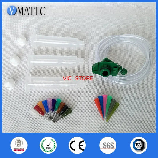 30ml Industrial Pneumatic Dispensing System | Air Pressure Applicator for Electronics Potting