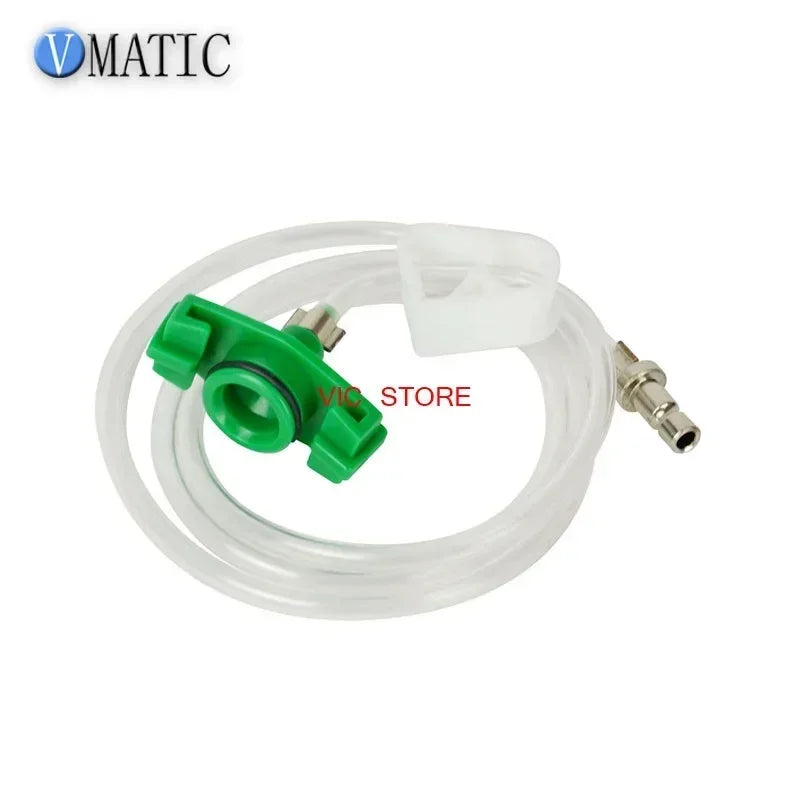 55ml Pneumatic Coupler Adapter | Luer Lock Syringe Barrel Connector for Industrial Dispensing