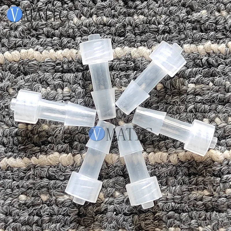 High Quality 100Pcs/Lot 1/4 Inch Barb Male Luer Tapered Syringe Fitting (Polyprop) Luer Lock Tapered Connector