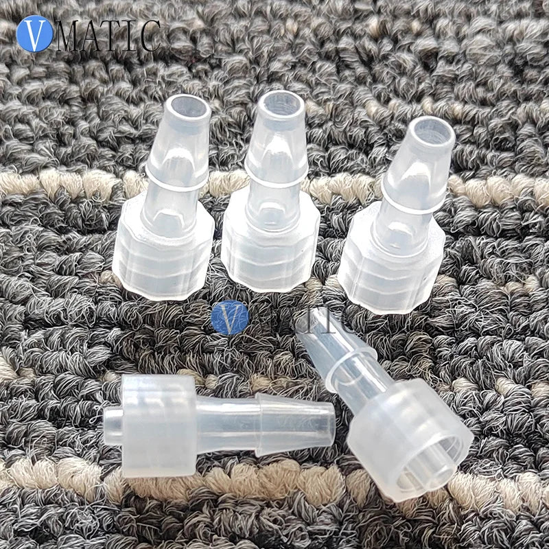 High Quality 100Pcs/Lot 3/16 Inch Barb Male Luer Tapered Fitting (Polyprop) Luer Lock Tapered Connector