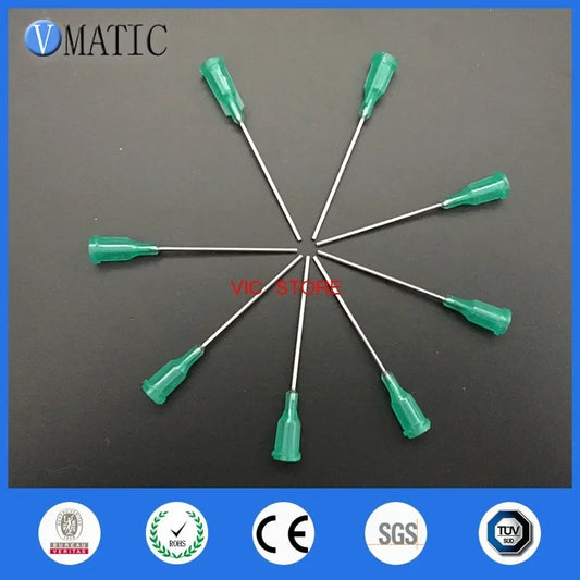 Free Shipping Quality Control 1.5 Inch 18G Te Premier Dispensing Tips 1-1/2 Inch