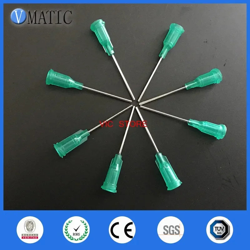 ‌18G Industrial Dispensing Needles 100PCS | 1" Stainless Steel Tips for SMT Free Shipping‌