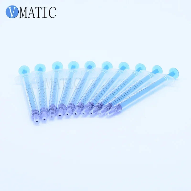 Free Shipping 10 Sets/ Lot Dispensing Syringes 1cc 1ml Plastic Syringe With Orange Color Syringe Cap Stopper