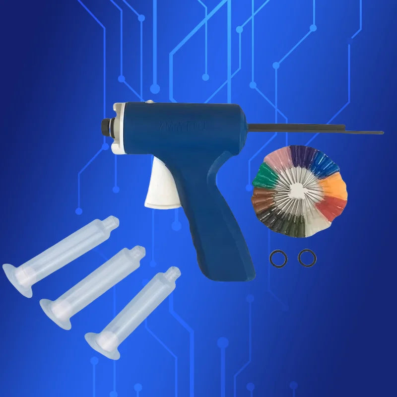 Free Shipping 10Cc/Ml Single Epoxy Dispenser Glue Caulking Syringe Dispensing Gun