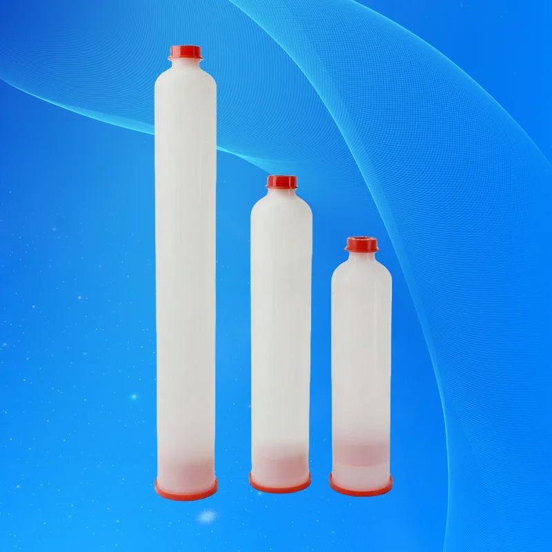 Free Shipping Chinese Supplier 6OZ Plastic Cartridge Include Piston, End Cap And Tip Cap Dispensing Needle Cartridge