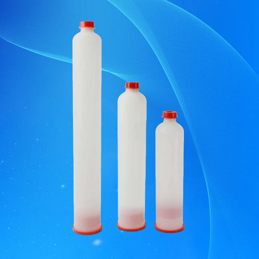 Free Shipping Chinese Supplier 6OZ Plastic Cartridge Include Piston, End Cap And Tip Cap Dispensing Needle Cartridge
