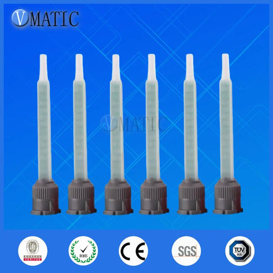 MBQH05-16 Dual-Ratio Static Mixing Tube (1:1 & 10:1) - 10pcs Chemical Adhesive Nozzle Kit for Two-Part Epoxy & Resin | Free Ship