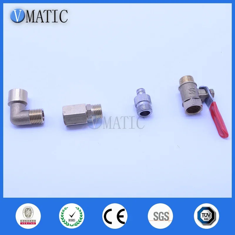 ‌Precision Dispensing Valve Kit | 4-PC Leak-Free Nozzles for Glue Guns & Filament Control‌