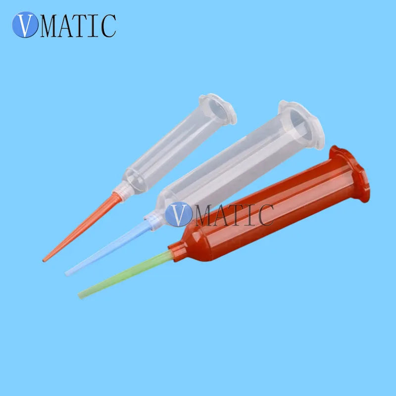 Free Shipping Precision Slant-Tip Dispensing Needle - 60mm Plastic Base TT Thread