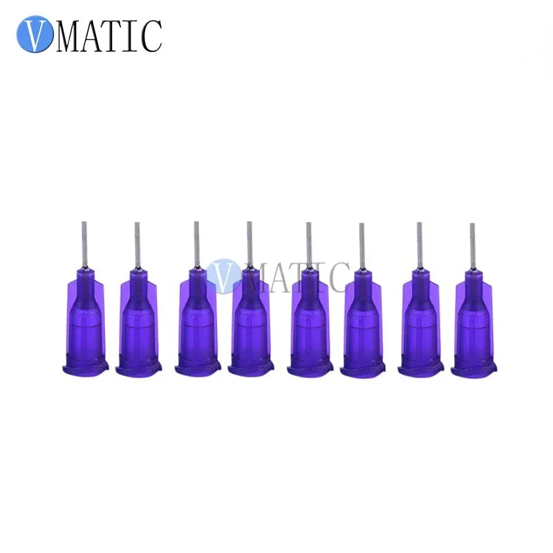 Free Shipping Quality Assurance 100pcs/lot 21G 1/4 Inch Stainless Steel Tip Dispensing Screw Needles Syringe Needle Tips