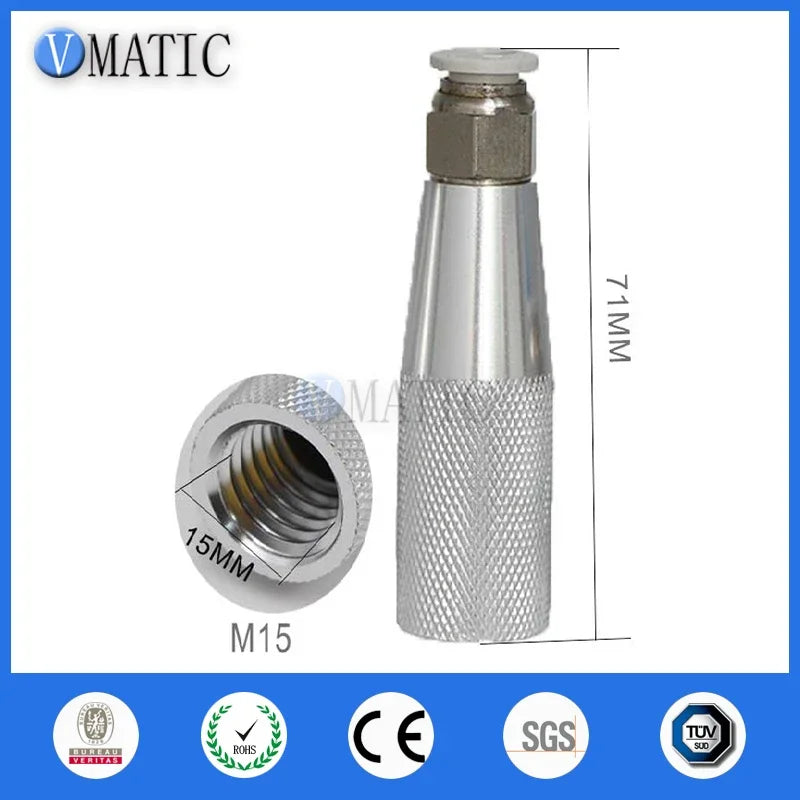 Free Shipping 300/330cc Silicone Tube Switch Head M15M21 Luer Lock Fittings Connector