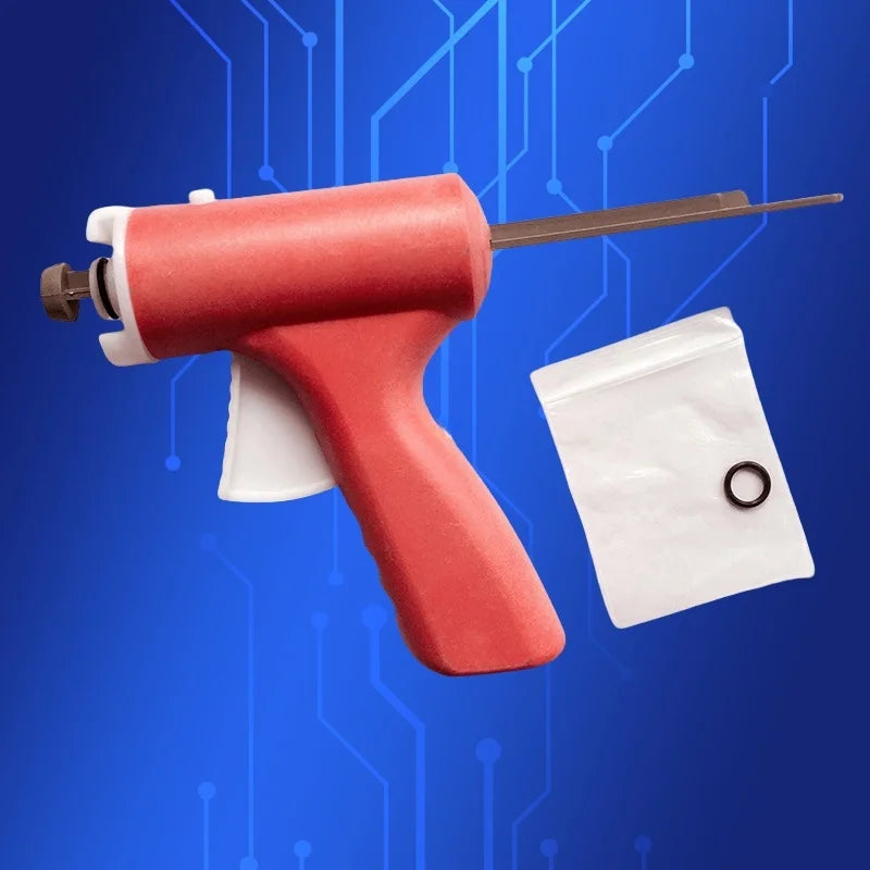 ‌Industrial 10ml Flux Applicator Gun | Anti-Clog Syringe for PCB Soldering & SMD Repair with Tips Free Shipping‌
