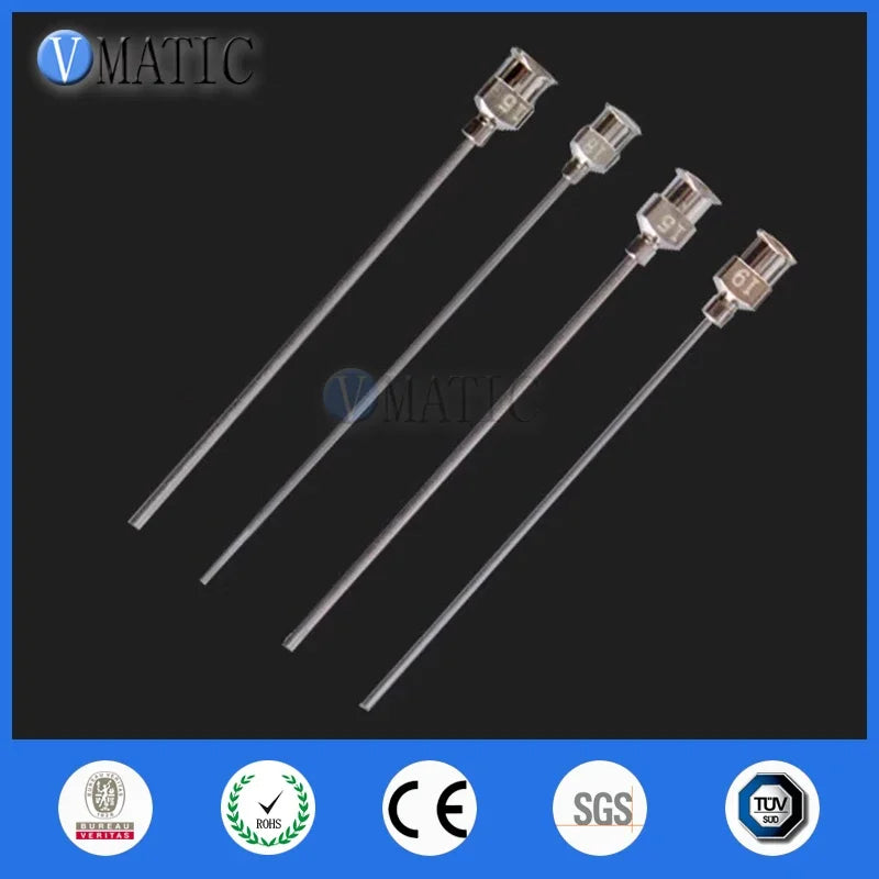 Free Shipping 10 Pcs 8 - 23G All Tube Length 200mm Metal Stainless Steel Fluid Adhesive Glue Dispensing Syringe Blunt Needle