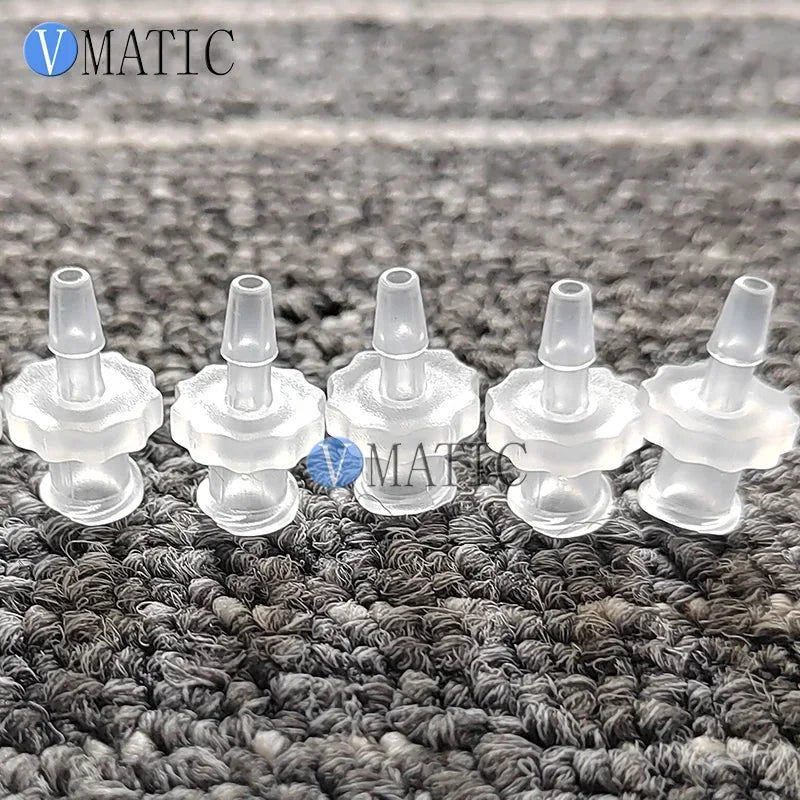 3/32 Inch Barb Female Luer Fitting - Polyprop Tapered Syringe Connector for Medical/Industrial Use, Luer Lock, Free Shipping