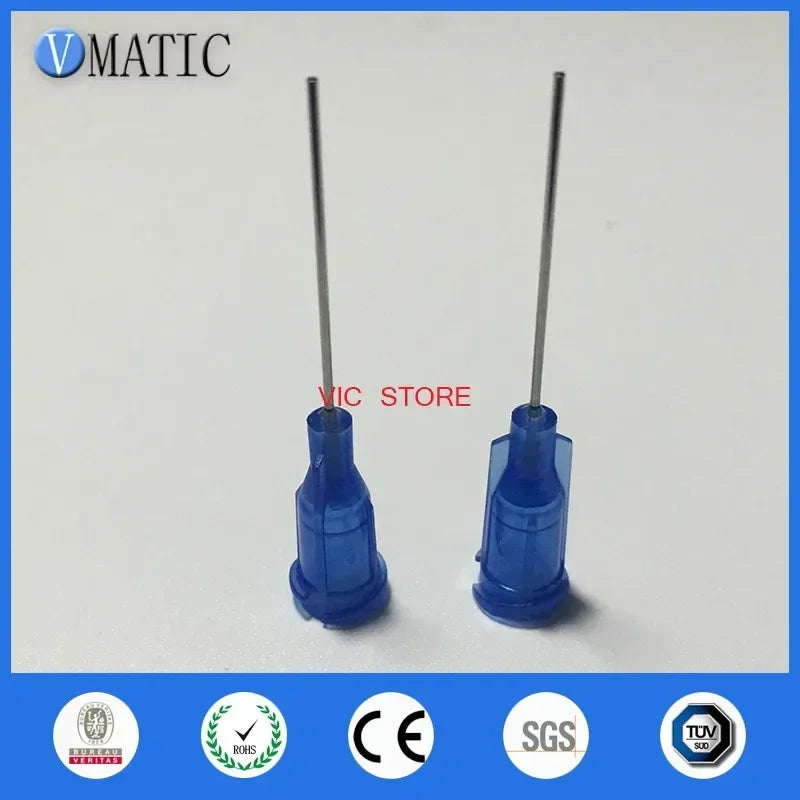 ‌100pcs 22G Dispensing Needles | 1" Aluminium Tip with SS Tube for PCB Free Shipping‌