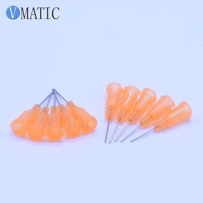 Free Shipping 100pcs 0.5" 1/2 Inch 23G Glue Dispensing Needles