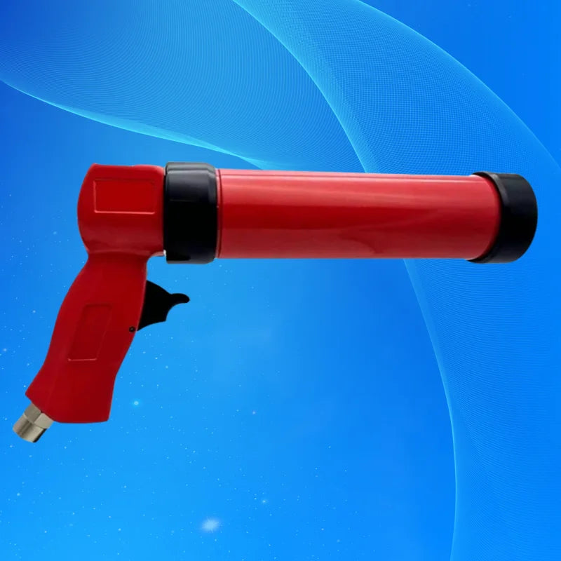 ‌Pneumatic Sealant Gun 310ml | Aluminum Glass Adhesive Dispenser with Cartridge Heavy Duty Windshield Construction Fast Ship‌