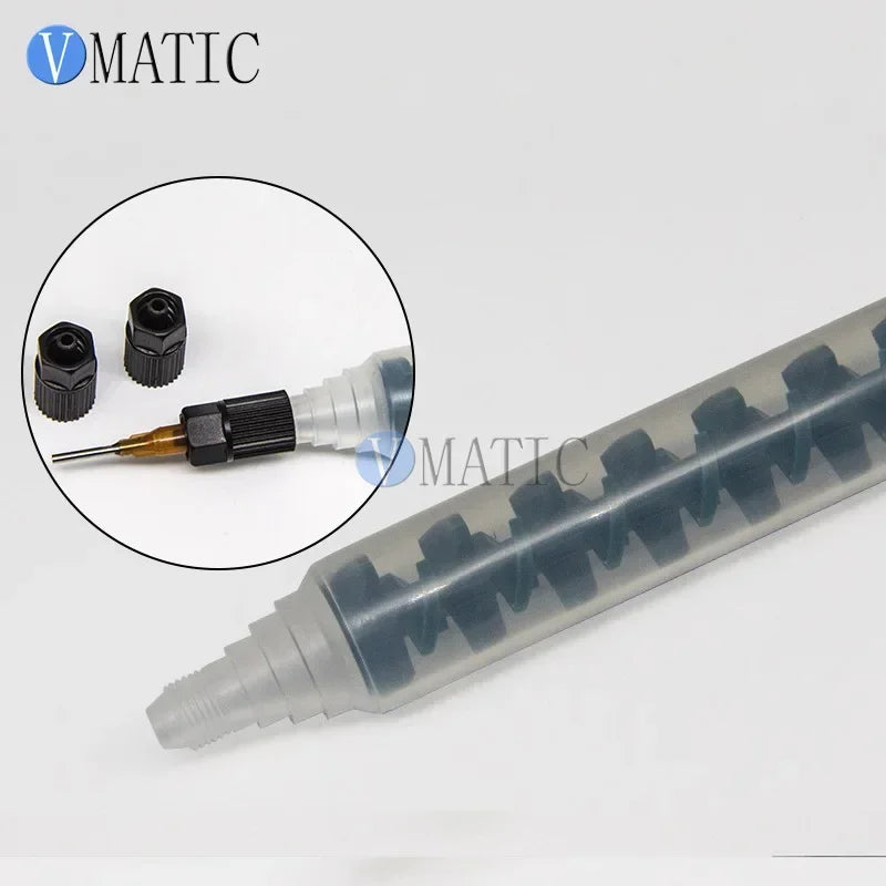 Free Shipping Resin Dynamic Mixer RM12-16 Mixing Nozzles For Duo Pack Epoxies Core POM Material
