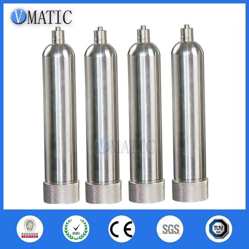 Free Shipping 30cc 30ml Corrosion-Resistant Stainless Steel Cones Metal Dispensing Syringe