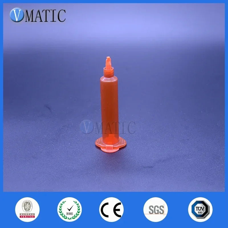 UV-Resistant Pneumatic Cartridge ▶ 5mL Precision Applicator ▏Nordson EFD Adapter  ≤0.5% CV
