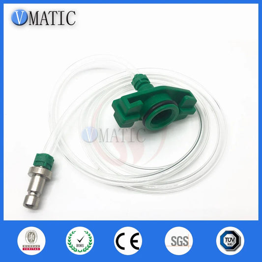 Free Shipping Japanese Style IEI 5 - 55 Cc Ml Plastic Pneumatic Dispensing Syringe Barrel Valve Robot Fitting Adapter