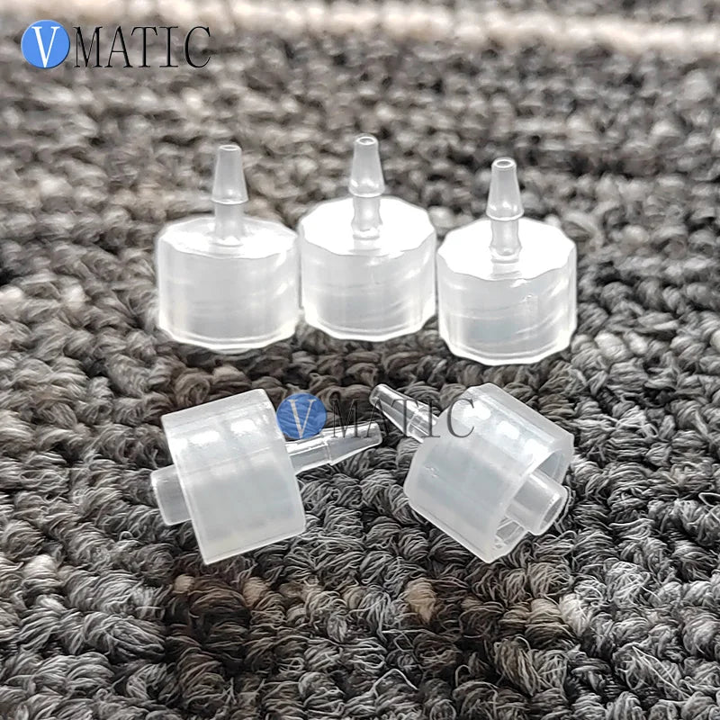 Free Shipping Assortment Male Luer Tapered Fitting (Polyprop) Luer Lock Syringe Fitting Connectors 1/16 Inch